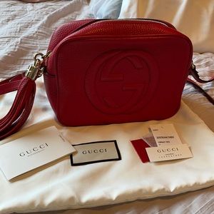Gucci Soho Disco in Vibrant Red